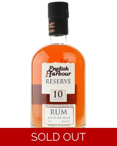 English Harbour 10 Years Old Rum 70cl
